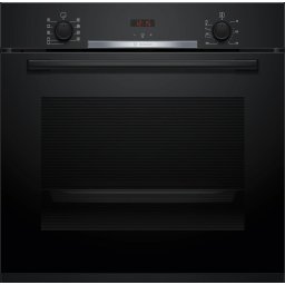 Cuptor electric incorporabil Bosch Seria 4 HBA334EB4, clasa A+, 71L, curatare partial catalitica, Negru