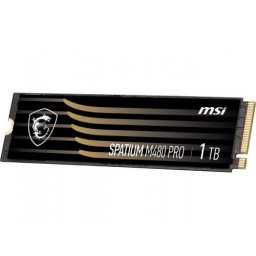 SSD intern MSI Spatium M480 Pro, 1TB, PCI Express 4.0 x4, M.2 2280