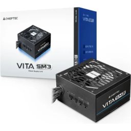 Sursa alimentare Chieftec Vita SM3 Series BPX-750-C, 750 W, ATX 3.1, 80 Plus Bronze, Semi Modulara, Negru