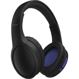 Casti Over Ear Hama Spirit Focused, Bluetooth, USB Type-C, Autonomie 23 ore, Negru-Albastru
