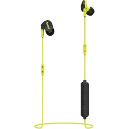 Casti intraauriculare (in ear) Hama Freedom Athletics II, Bluetooth, Autonomie 5.5 ore, Galben-Negru