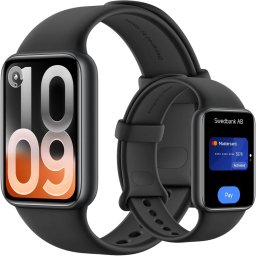 Bratara fitness Smart Band 10 Pro, 1,74", NFC, AMOLED, Negru