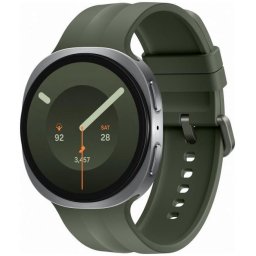 Ceas inteligent Samsung Galaxy Watch 9 LTE, 44mm, Super AMOLED, touchscreen, Argintiu