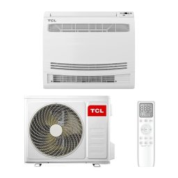 Sistem aer conditionat tip consola TCL 12000 BTU A++, Optimizat pentru Incalzire, Hotel Mode, Telecomanda, WiFi, Monofazat TCC-12ZHRH/DVI - TCC-12HH/DVO, Alb
