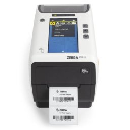Imprimanta de etichete Zebra ZD611T-HC ZD6AH23-T0EE00EZ, transfer termic, monocrom, LCD color tactil, 4,3", 300DPI, USB, USB Host, RS232, Bluetooth, Ethernet, Alb