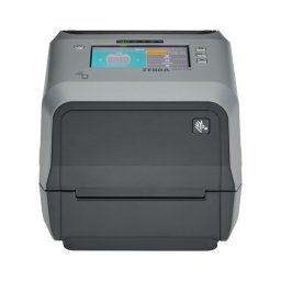 Imprimanta de etichete Zebra ZD6A143-30ERR2EZ ZD621R, RFID, termica, 12 puncte/mm (300 dpi), RTC, RFID, USB, USB Host, RS232, BT, Ethernet, Wi-Fi, kit (USB), Gri