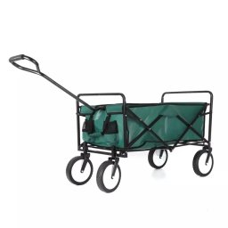 Carucior de Gradina Procart Pliabil Maxim 80Kg Roti Pivotante 113x91cm Verde