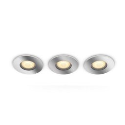 HUE Set 3 Spot inc Adore LED 350lm BT Amb — PHILIPS HUE