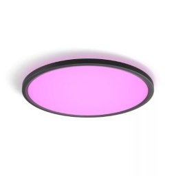 Plafonieră LED Philips Hue, 3100 lm, Bluetooth, RGB, neagră