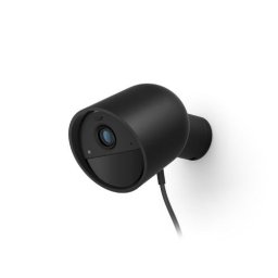 Cameră de securitate PHILIPS HUE Full HD 1080P, cu fir, neagră