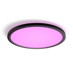 Plafonieră LED Philips Hue, 3500 lm, RGB, Bluetooth, neagră