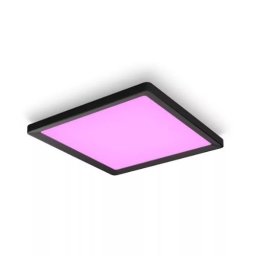 Plafonieră LED Philips Hue, 2000 lm, Bluetooth, RGB, neagră