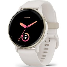 Garmin Ceas Garmin Vivoactive 5 42MM Cream Gold/Ivory (010-02862-11)