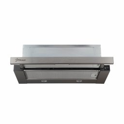 RESIGILAT-Hota telescopica STARCREST STH-64321IX, Putere de absorbtie 300 mc h, 1 Motor, 2 Trepte putere, Inox