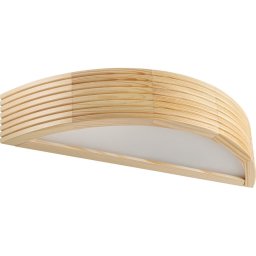 Aplica de perete NATURAL MODERN 1xE27/15W/230V din lemn de pin