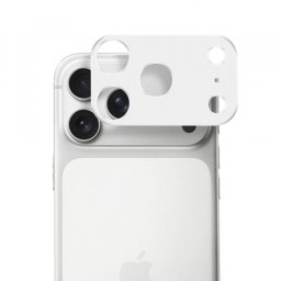 Folie de protectie Camera Spate Techsuit pentru Apple iPhone 17 Pro Max, Sticla Securizata, Argintie
