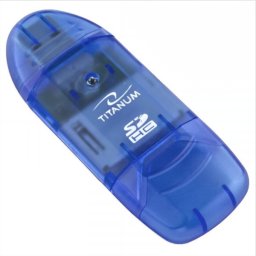 Cititor Card USB Esperanza Titanum TA101B, SD, Albastru