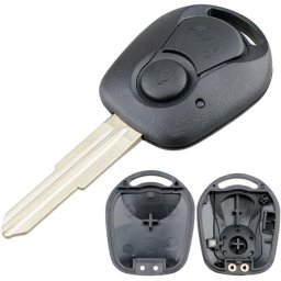Carcasa Cheie Auto Techstar, compatibila cu Ssangyong Actyon, Kyron, Rexton, SUV – cu lama SSY3 si surub, 1 buton