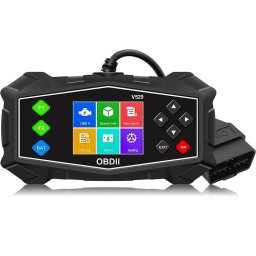 Tester Diagnoza Auto OBD2 Techstar V529 cu Ecran Color – Citire/Sterge Coduri, Live Data, IM Readiness, Mode 6 & Test Baterie