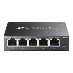 Switch TP-Link Omada ES205G | 5 Porturi, Gigabit, Managed, VLAN, QoS