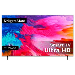 Televizor Smart Kruger&Matz 65" 4K UHD, VIDAA, Dolby Digital, Wi‑Fi/Bluetooth