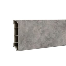 Plinta SPC Leziter Serona, efect piatra gri nisip, 2400x60x12 mm