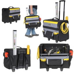 Geanta de scule cu roti Stanley 46x33x45 cm, poliester 600D