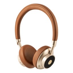 Casti wireless cu ANC ElectroMures EM H3 maro, pliabile, Bluetooth 6.0