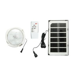 Plafoniera solara LED 50W cu senzor de miscare si telecomanda, IP65