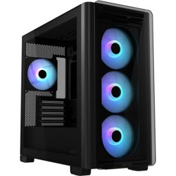 Carcasa PC ASUS A23 PLUS TG ARGB, Black