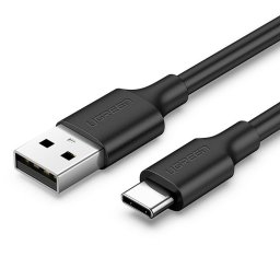 Cablu de date si incarcare Ugreen US287, USB-A - USB-C, 18W, 2m, Negru