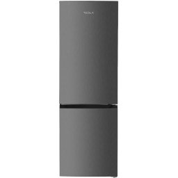Frigider combinat TESLA RC3300FHXE, 326L, Inox, Clasa E, Gray