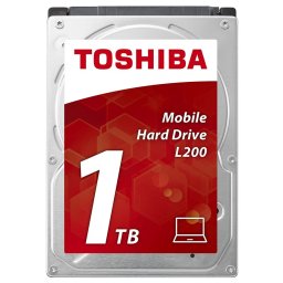 TOSHIBA L200 1TB 2.5" 5400rpm 64MB SATA HDWL110UZSVA