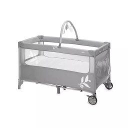 Patut pliant, Jane, Duo Level, Cu roti, Cu arcada cu jucarii, Geanta de transport, Cu doua nivele, Conform standardelor europene EN 716-1:2017+AC:2019EN 16890:2017 + A1:2021, Mist