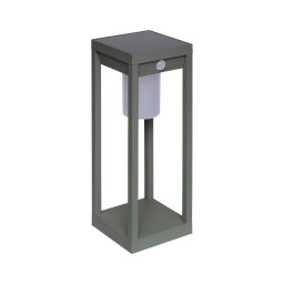 Hesperide - Lanternă solară cu LED PIKY LED/3,7V 2600 mAh 40 cm IP65 verde