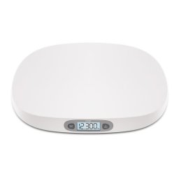 Cantar digital pentru bebelusi BabyCare, pana la 25 kg, ecran iluminat, memorie, 0+ luni, Reer 64120