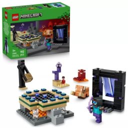 LEGO® Minecraft® Călătorie către Poarta Nether și Portalul de Sfârșit 21584