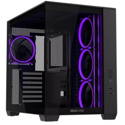 Carcasa PC ASUS A32 PLUS TG ARGB, Black