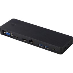 Fujitsu Port Replicator, Docking Station (black, USB-C, HDMI, DisplayPort, VGA)