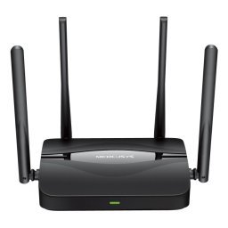 Mercusys MR25BE router wireless Gigabit Ethernet Bandă dublă (2.4 GHz/ 5 GHz) Negru