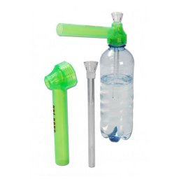 Uni Bong Maker verde 16cm x2