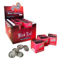 Black Leaf Site metalice rotunjite bong / pipa x5 diametru 12.7mm