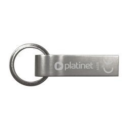 Stick USB Platinet K-Depo 64GB, carcasa metalica, USB 2.0 pentru stocare si transfer