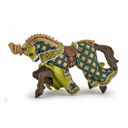 Figurina Papo Calul Cavalerului Dragon, pictata manual, 16 cm