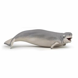 Figurina balena beluga Papo, jucarie educativa pictata manual