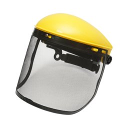 Masca de protectie cu viziera din plasa metalica, reglabila, Crownman