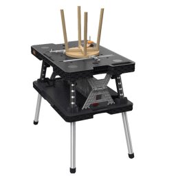 Masa de lucru pliabila Keter 17182239, 850x565x787 mm, max. 453 kg