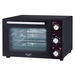 Cuptor electric Adler 35L, 1500W, cu convectie si rotisor