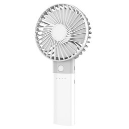 Ventilator de birou portabil Platinet, reincarcabil, powerbank 4000 mAh
