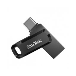 Memorie USB SANDISK Ultra Dual Drive Go SDDDC3-064G-G46, 64GB, USB Type C si USB A, Negru